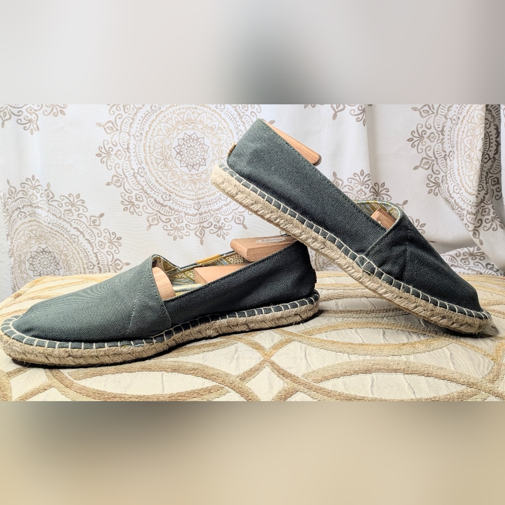 Clean Green Ubuntu Afridrilles Women African Espadrilles Natural Jute Size 10M